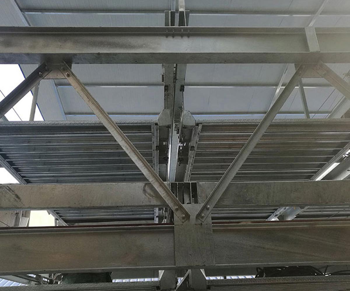 达州市四柱升降式机械立体停车设备租赁