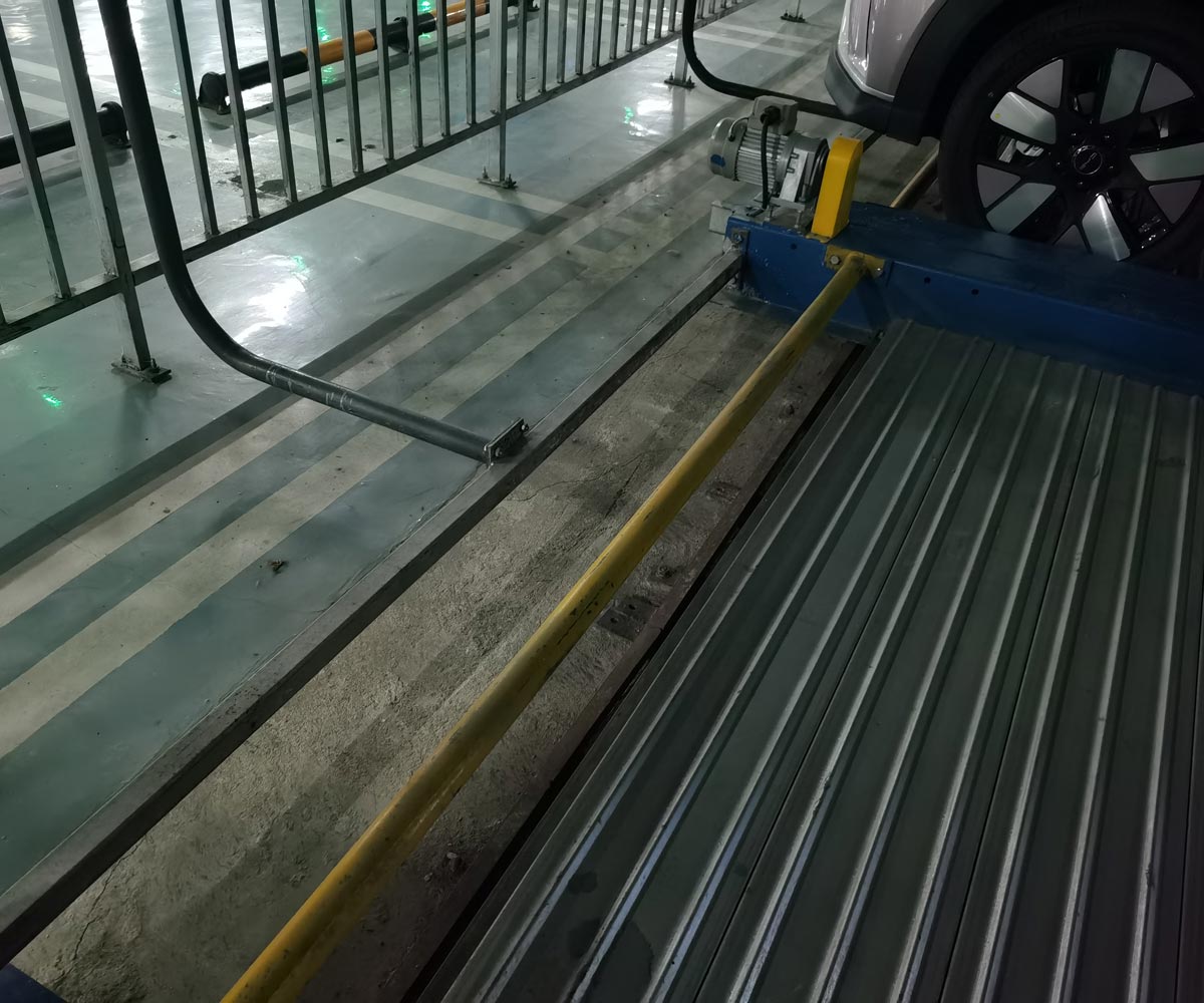 宜良县PSH2重列二层升降横移立体车库设备